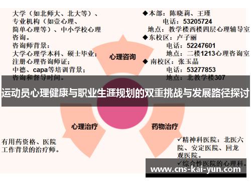 运动员心理健康与职业生涯规划的双重挑战与发展路径探讨